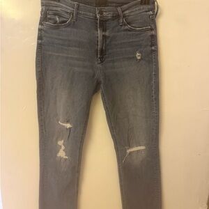 MOTHER Distressed Jeans